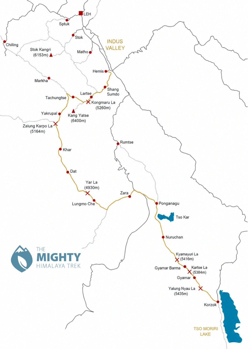 Ladakh Heritage & Culture Tours map